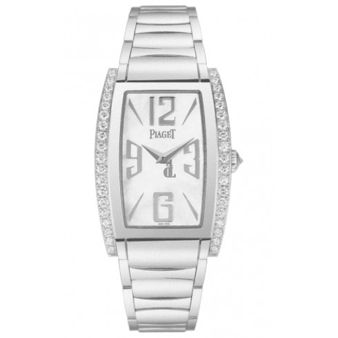 Piaget Limelight Mother of Pearl White Gold Ladies Replica Watch G0A32095
