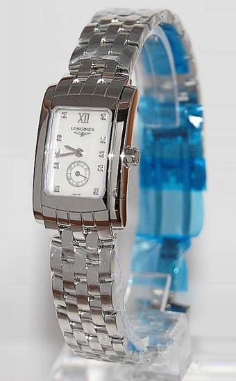 Replica Longines Dolce Vita L5.155.4.84.6 Womens Rectangle Stainless Steel Quartz Watch