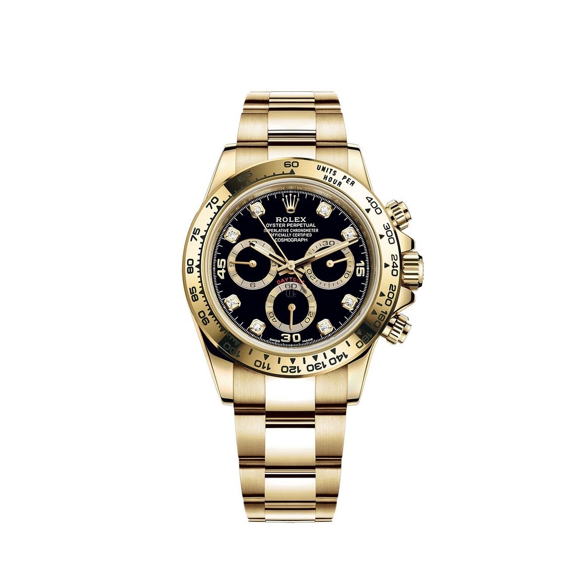fake Rolex Cosmograph Daytona 18 ct yellow gold M116508-0016 Watch