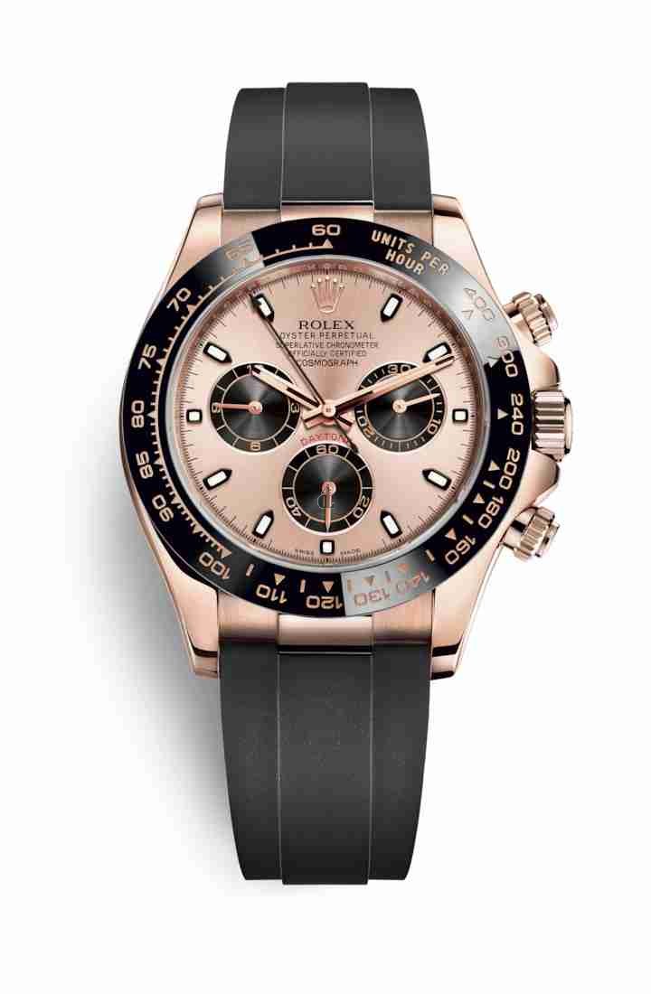 Rolex Cosmograph Daytona Everose gold 116515LN Pink black Dial