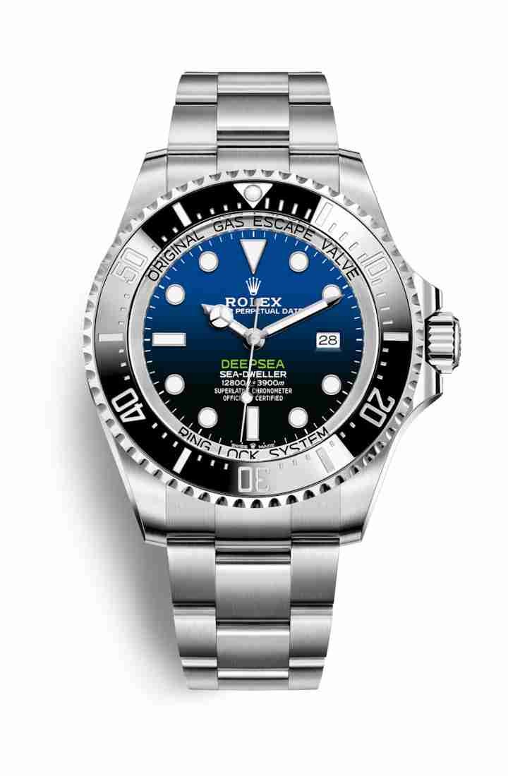 Rolex Deepsea D-blue dial Oystersteel 126660 D-blue Dial