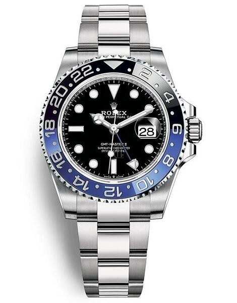 fake Rolex GMT-Master II Oystersteel M126710BLNR-0003 Watch