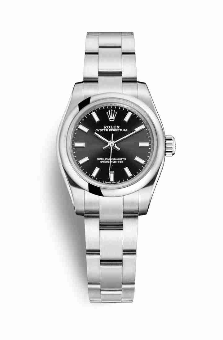 Rolex Oyster Perpetual 26 Oystersteel 176200 Black Dial