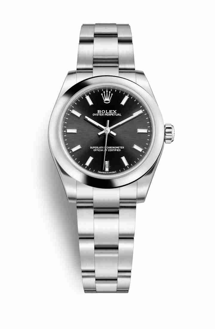 Rolex Oyster Perpetual 31 Oystersteel 177200 Black Dial