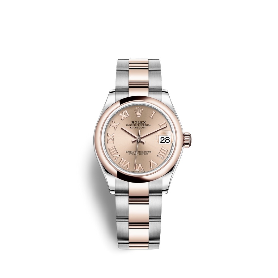 Rolex Datejust 31 Oystersteel 18 ct Everose gold M278241-0005 watch replica