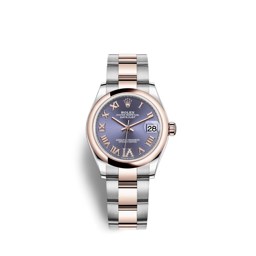 Rolex Datejust 31 Oystersteel 18 ct Everose gold M278241-0019 watch replica