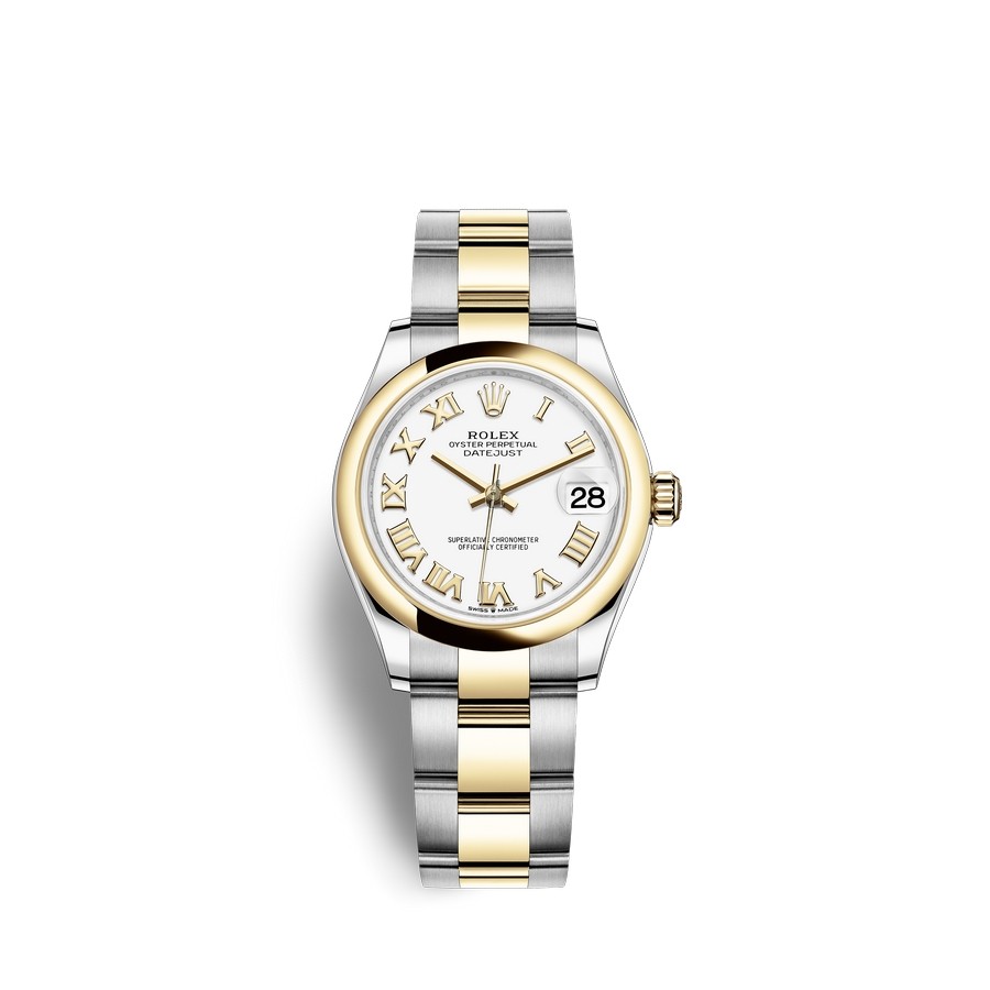Rolex Datejust 31 Oystersteel 18 ct yellow gold M278243-0001 watch replica
