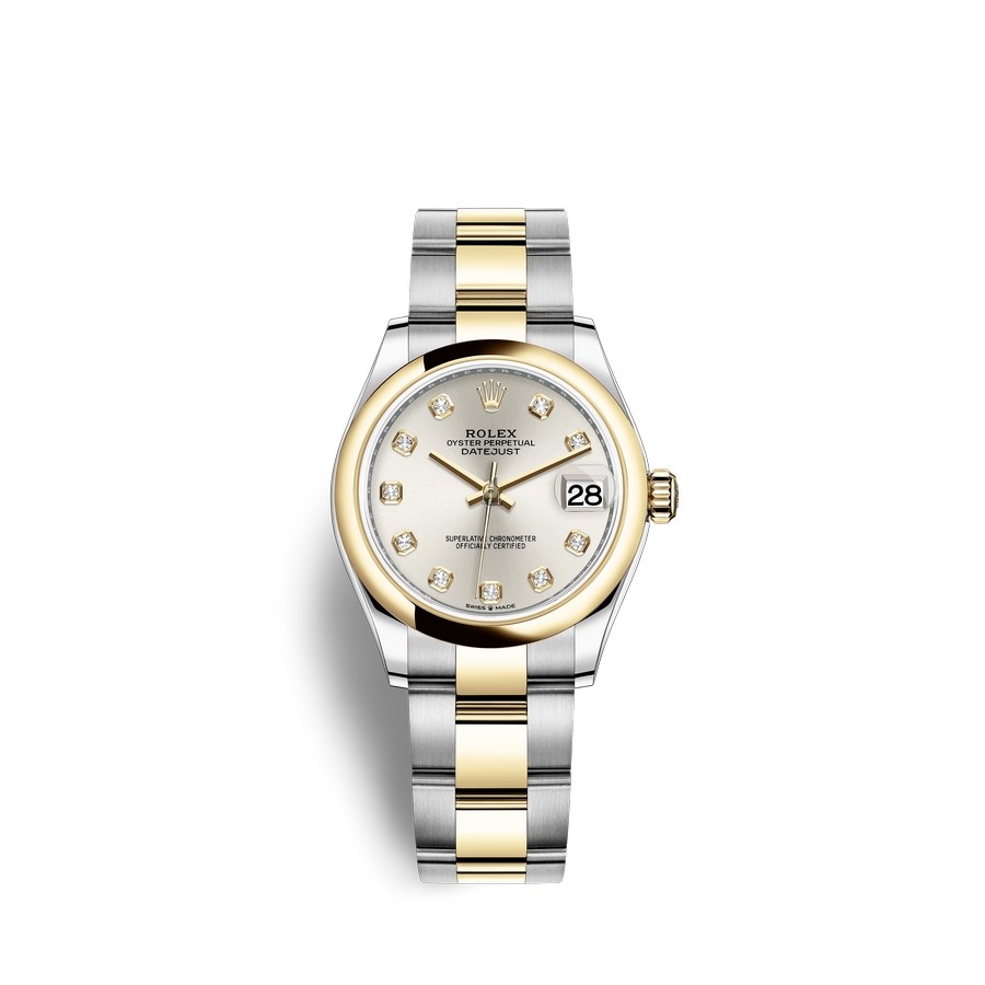 Rolex Datejust 31 Oystersteel 18 ct yellow gold M278243-0019 watch replica