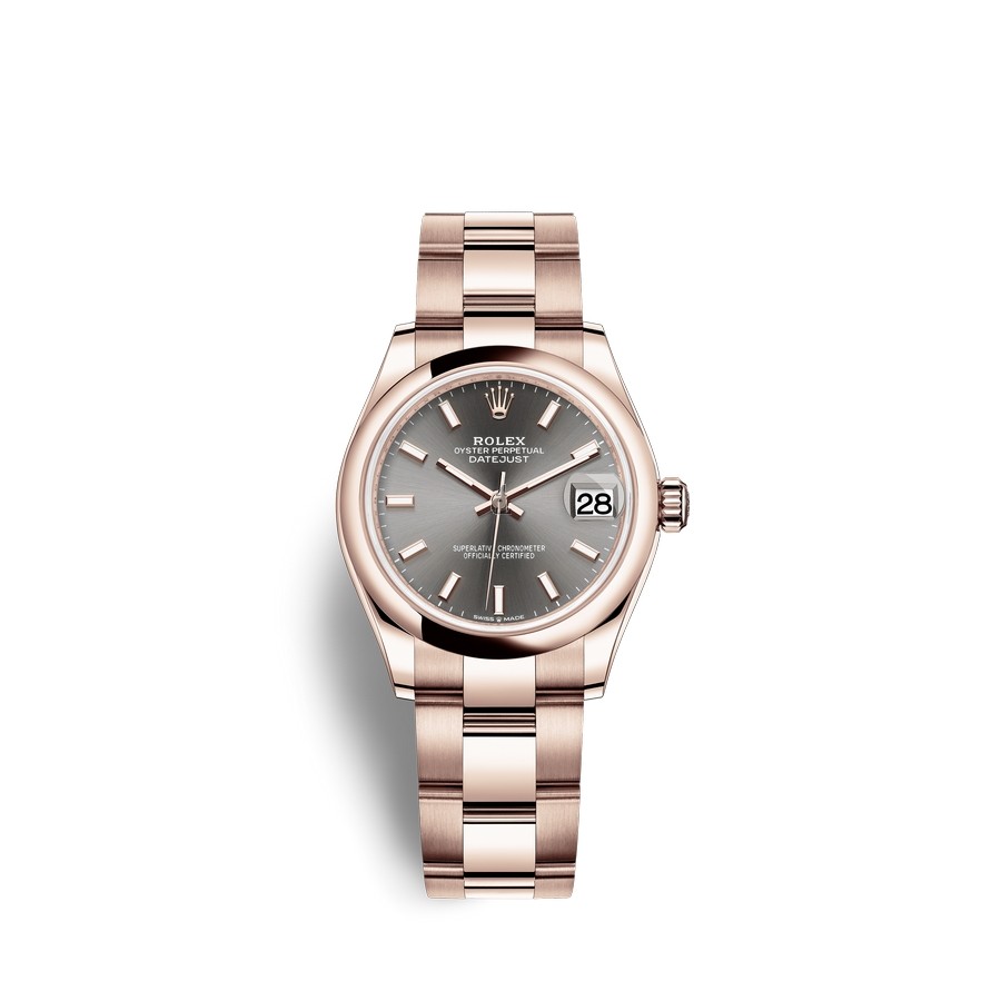 Rolex Datejust 31 18 ct Everose gold M278245-0025 watch replica