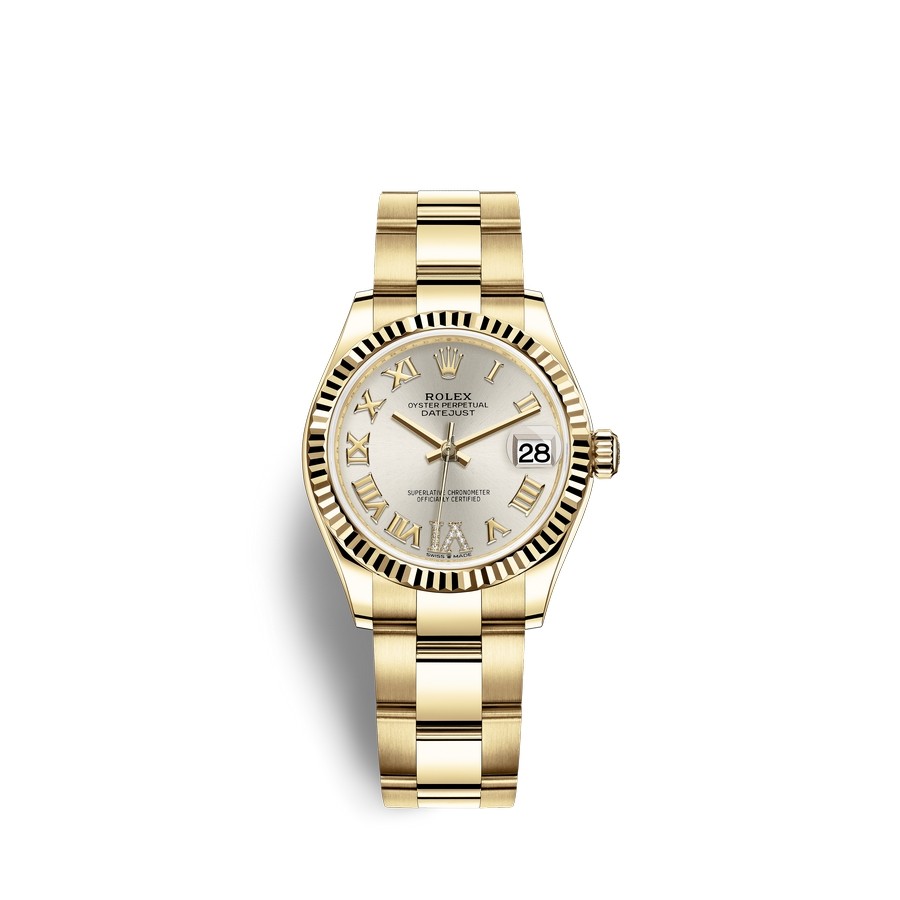 Rolex Datejust 31 18 ct yellow gold M278278-0027 watch replica