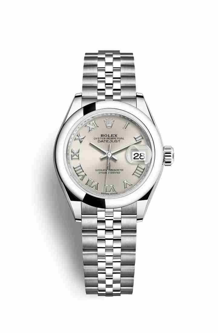 Rolex Datejust 28 Oystersteel 279160 Silver Dial