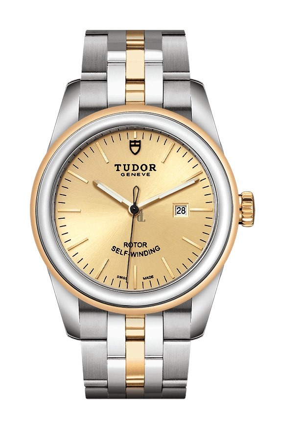 fake Tudor M53003-0005 Glamour Date 31 mm watch