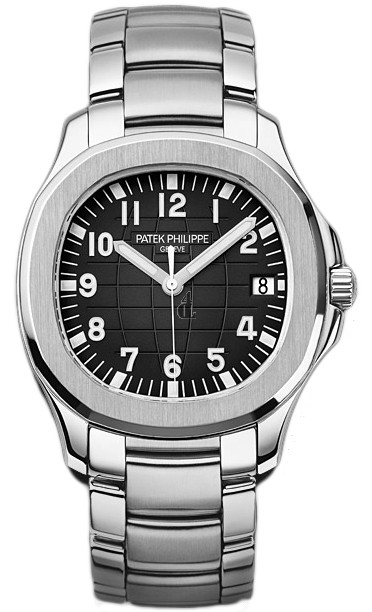 Fake Patek Philippe Aquanaut Black Dial Stainless Steel Automatic Men's Watch 5167-1A