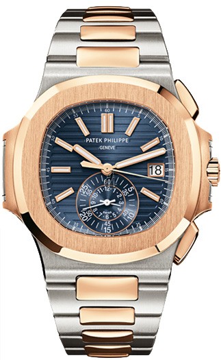 Fake Patek Philippe Nautilus Mechanical Blue Dial Men's Watch 5980/1AR