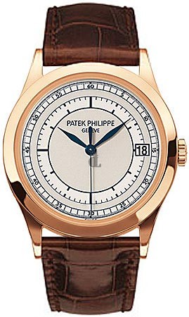 Fake Patek Philippe Calatrava 18k Rose Gold Men's Watch 5296R-001