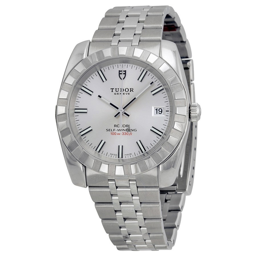 Tudor DateClassic Automatic Silver Dial Stainless Steel 21010-SVSSS Replica