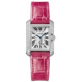 AAA quality Cartier Tank Anglaise Small Ladies Watch WT100015 replica.