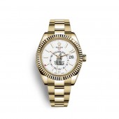 Rolex Sky-Dweller 18 ct yellow gold M326938-0005 watch replica