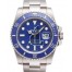 Fake Rolex Submariner Date Blue Bezel and Dial 116619LB.