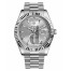 Fake Rolex Day Date II President White Gold Silver dial 218239 SIP.