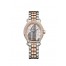 Replica Chopard Happy Sport 30mm Oval 18K Rose Gold Stainless Steel And Diamonds Watch