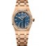 Audemars Piguet Royal Oak 67651 Quartz Pink Gold Blue Bracelet 67651OR.ZZ.1261OR.02