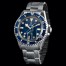 fake Tudor Oyster Prince Submariner 9401/0 blue unisex Watch