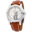 Breitling Colt 44 Quartz Silver Dial Brown Leather Strap Men's Watch A7438811/G792-437X replica