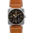 Golden Heritage Bell & Ross Automatic 42mm Mens Watch BR 03-92 GOLDEN HERITAGE fake