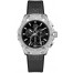 Tag Heuer Aquaracer Black Dial Chronograph Rubber Strap Men's Watch CAY1110.FT6041 fake.