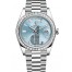Fake Rolex Oyster Perpetual Day Date 40 228396TBR Blue Dial