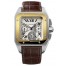AAA quality Cartier Santos 100 Chronograph Mens Watch W20091X7 replica.