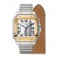 Replica Cartier Santos Steel 18K Yellow Gold Automatic Medium Watch