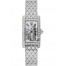 Cartier Tank Americaine Silver Dial White Gold Bracelet Ladies Watch WB710009 imitation