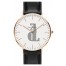 $89:Discounts Daniel Wellington Classic Sheffield Leather Strap Watch 36mm