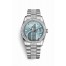 Rolex Day-Date 36 Platinum 118346 Ice blue set diamonds Dial
