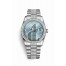 Rolex Day-Date 36 Platinum 118346 Ice blue Dial