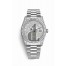Rolex Day-Date 36 white gold lugs set diamonds 118389 Carousel of white mother-of-pearl Dial