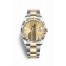 Rolex Datejust 36 Yellow Rolesor Oystersteel yellow gold 126233 Champagne-colour set diamonds Dial