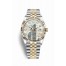 Rolex Datejust 36 Yellow Rolesor Oystersteel yellow gold 126233 White mother-of-pearl set diamonds Dial