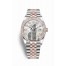 Rolex Datejust 36 Everose Rolesor Oystersteel Everose gold 126281RBR White mother-of-pearl set diamonds Dial