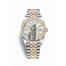 Rolex Datejust 36 Yellow Rolesor Oystersteel yellow gold 126283RBR White mother-of-pearl set diamonds Dial