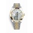 Rolex Datejust 41 Yellow Rolesor Oystersteel yellow gold 126303 White mother-of-pearl set diamonds Dial