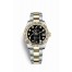 Rolex Datejust 31 Yellow Rolesor Oystersteel yellow gold 178313 Black set diamonds Dial