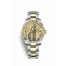 Rolex Datejust 31 Yellow Rolesor Oystersteel yellow gold 178313 Champagne-colour Jubilee design set diamonds Dial