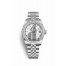 Rolex Datejust 31 White Rolesor Oystersteel white gold 178384 Black Dial
