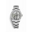 Rolex Datejust 31 White Rolesor Oystersteel white gold 178384 Black Dial