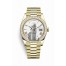 Rolex Day-Date 40 yellow gold 228348RBR White Dial