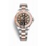 Rolex Yacht-Master 37 Everose Rolesor Oystersteel Everose gold 268621 Chocolate Dial