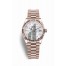 Rolex Datejust 31 Everose gold 278275 White mother-of-pearl set diamonds Dial